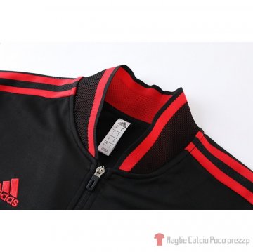 Giacca Manchester United 2022-23 Negro Y Rojo