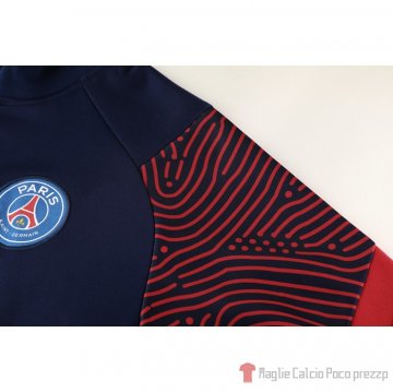 Giacca Paris Saint-germain 20-21 Blu E Rosso