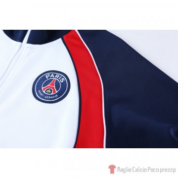 Giacca Paris Saint-germain Jordan 21-22 Bianco