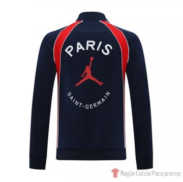 Giacca Paris Saint-germain Jordan 21-22 Blu