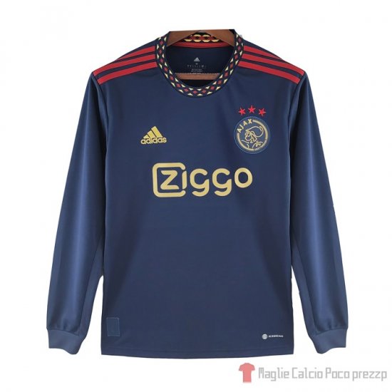 Maglia Ajax Away Manica Lunga 22-23 - Clicca l'immagine per chiudere