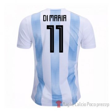 Maglia Argentina Giocatore Di Maria Home 2018 Maglia Argentina Giocatore Di Maria Home 2018