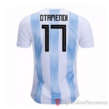 Maglia Argentina Giocatore Otamendi Home 2018 Maglia Argentina Giocatore Otamendi Home 2018