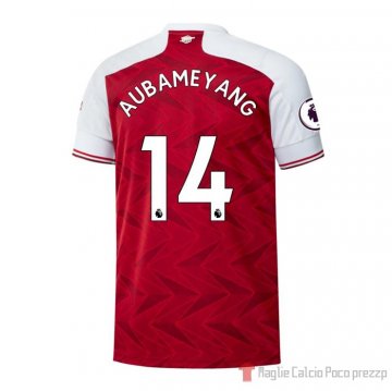 Maglia Arsenal Giocatore Aubameyang Home 20-21 Maglia Arsenal Giocatore Aubameyang Home 20-21