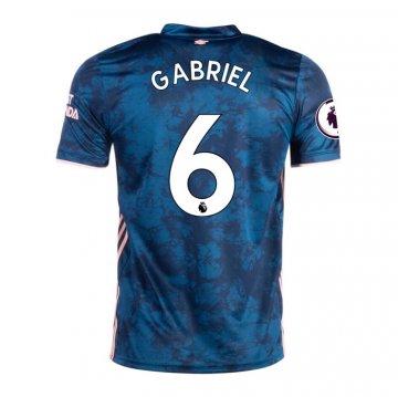 Maglia Arsenal Giocatore Gabriel Terza 20-21 Maglia Arsenal Giocatore Gabriel Terza 20-21