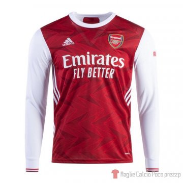 Maglia Arsenal Home Manica Lunga 20-21 Maglia Arsenal Home Manica Lunga 20-21