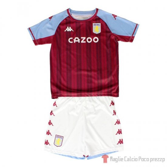 Maglia Aston Villa Home Bambino 21-22 - Clicca l'immagine per chiudere