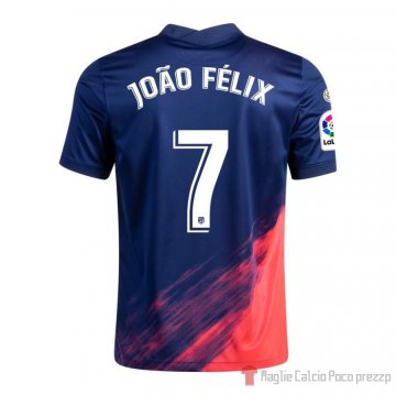 Maglia Atletico Madrid Giocatore Joao Felix Away 21-22 Maglia Atletico Madrid Giocatore Joao Felix Away 21-22
