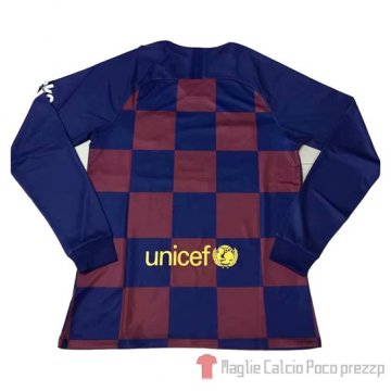 Maglia Barcellona Home Manica Lunga 2019/2020