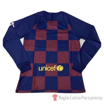 Maglia Barcellona Home Manica Lunga 2019/2020