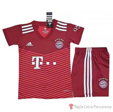 Maglia Bayern Munich Home Bambino 21-22