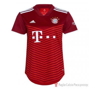 Maglia Bayern Munich Home Donna 21-22 Maglia Bayern Munich Home Donna 21-22