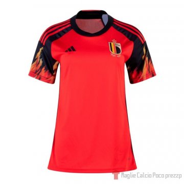 Maglia Belgio Home Donna 2022 Maglia Belgio Home Donna 2022