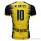 Maglia Borussia Dortmund European Home Giocatore Mario Gotze 201