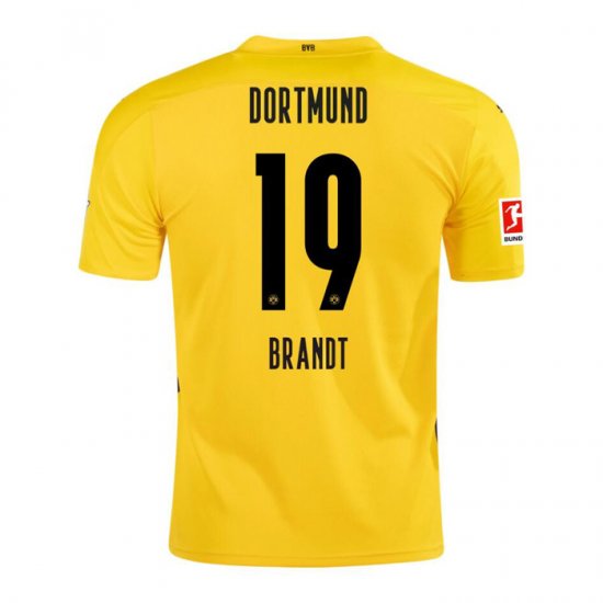 Maglia Borussia Dortmund Giocatore Brandt Home 20-21 - Clicca l'immagine per chiudere