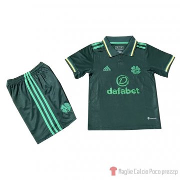 Maglia Celtic Cuarto Bambino 22-23