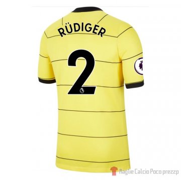 Maglia Chelsea Giocatore Rudiger Away 21-22 Maglia Chelsea Giocatore Rudiger Away 21-22