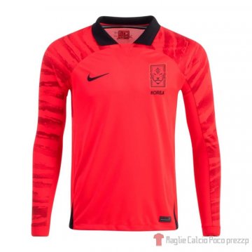 Maglia Corea Del Sud Home Maniche Lunghe 2022 Maglia Corea Del Sud Home Maniche Lunghe 2022