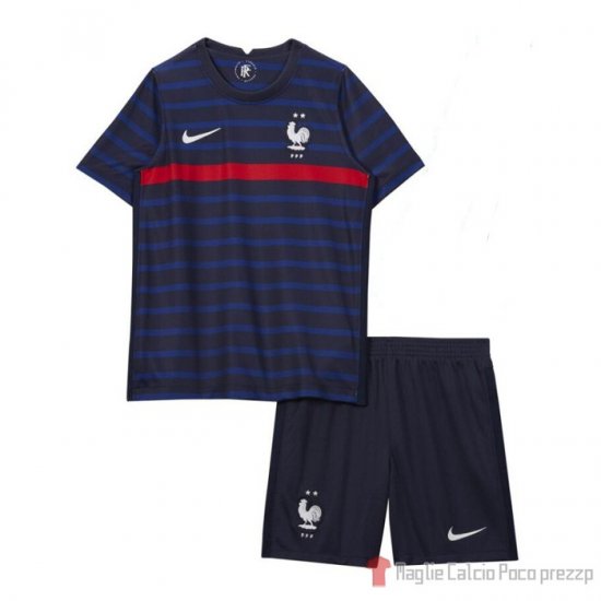 Maglia Francia Home Bambino 20-21 - Clicca l'immagine per chiudere