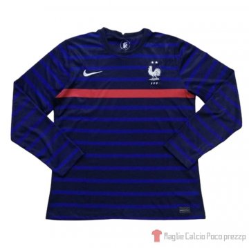 Maglia Francia Home Manica Lunga 20-21 Maglia Francia Home Manica Lunga 20-21