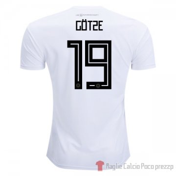 Maglia Germania Giocatore Gotze Home 2018 Maglia Germania Giocatore Gotze Home 2018