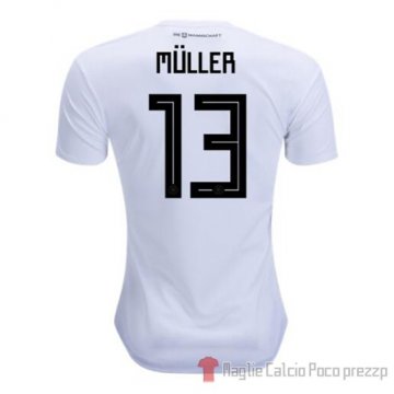 Maglia Germania Giocatore Muller Home 2018 Maglia Germania Giocatore Muller Home 2018