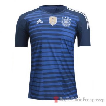 Maglia Germania Portiere 2018 Blu Thailandia