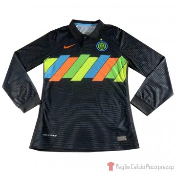 Maglia Inter Terza Manica Lunga 21-22 Maglia Inter Terza Manica Lunga 21-22