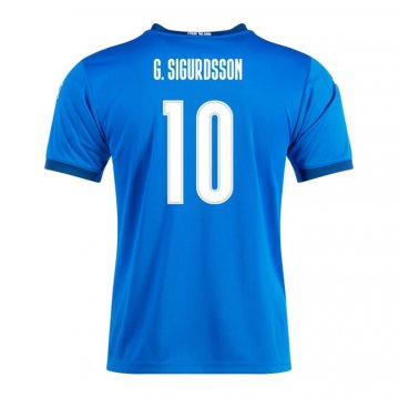 Maglia Islanda Giocatore G.sigurdsson Home 2020 Maglia Islanda Giocatore G.sigurdsson Home 2020