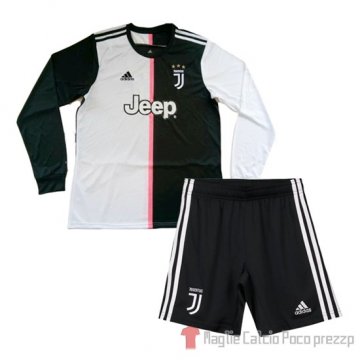 Maglia Juventus Home Manica Lunga Bambino 2019/2020 Maglia Juventus Home Manica Lunga Bambino 2019/2020