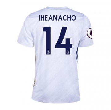 Maglia Leicester City Giocatore Iheanacho Away 20-21 Maglia Leicester City Giocatore Iheanacho Away 20-21