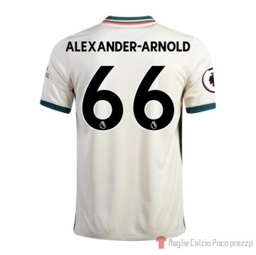 Maglia Liverpool Giocatore Alexander-arnold Away 21-22 Maglia Liverpool Giocatore Alexander-arnold Away 21-22