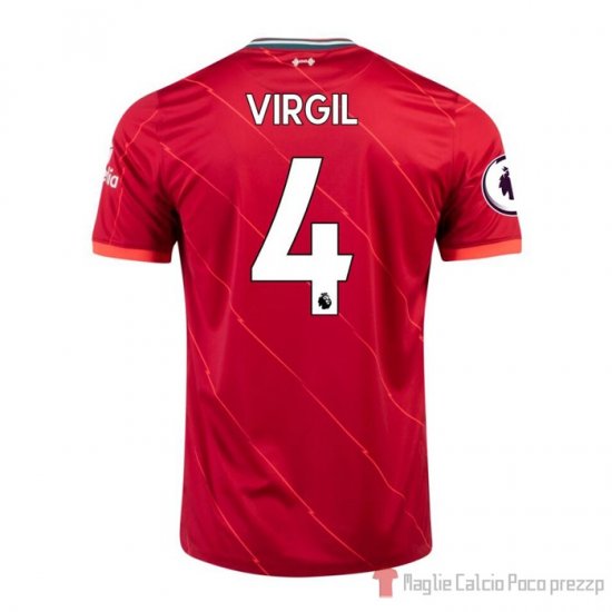 Maglia Liverpool Giocatore Virgil Home 21-22 - Clicca l'immagine per chiudere