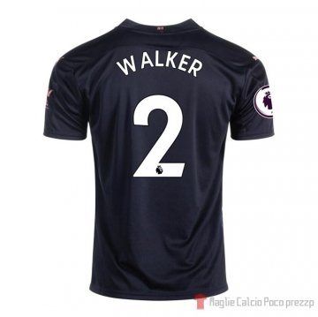 Maglia Manchester City Giocatore Walker Away 20-21 Maglia Manchester City Giocatore Walker Away 20-21