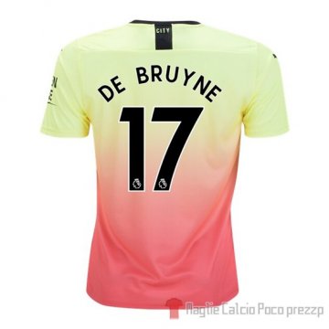 Maglia Manchester City Giocatore de Bruyne Terza 2019/2020 Maglia Manchester City Giocatore de Bruyne Terza 2019/2020