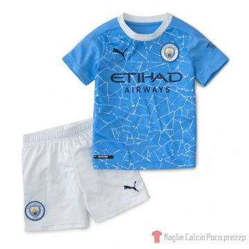 Maglia Manchester City Home Bambino 20-21