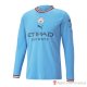 Maglia Manchester City Home Maniche Lunghe 22-23