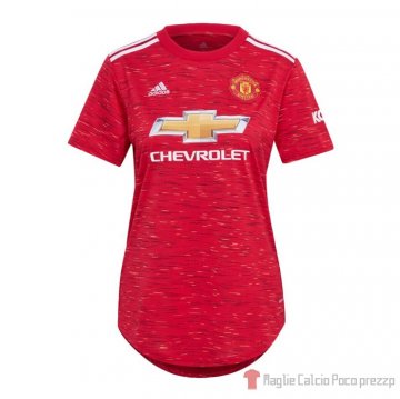 Maglia Manchester United Home Donna 20-21 Maglia Manchester United Home Donna 20-21