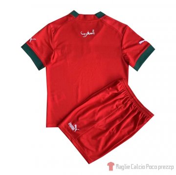 Maglia Marruecos Home Bambino 2022