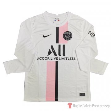 Maglia Paris Saint-germain Away Manica Lunga 21-22