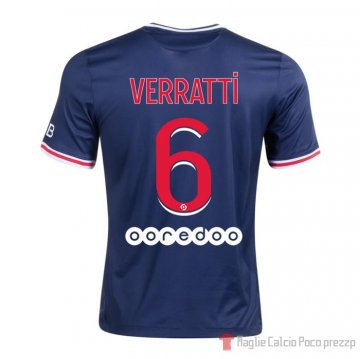 Maglia Paris Saint-germain Giocatore Verratti Home 20-21