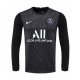 Maglia Paris Saint-germain Portiere Manica Lunga 20-21 Nero