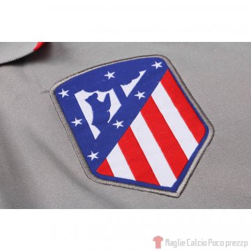 Maglia Polo Atletico Madrid 2020/2021 Grigio