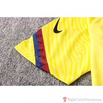 Maglia Polo Barcellona 2020/2021 Giallo