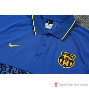 Maglia Polo Barcellona 22-23 Blu