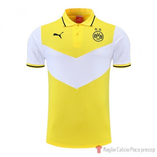 Maglia Polo Borussia Dortmund 22-23 Giallo E Bianco - Clicca l'immagine per chiudere