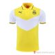 Maglia Polo Borussia Dortmund 22-23 Giallo E Bianco