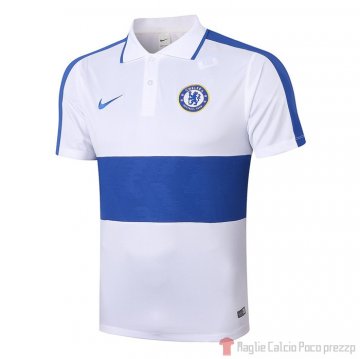Maglia Polo Chelsea 2020/2021 Bianco Maglia Polo Chelsea 2020/2021 Bianco