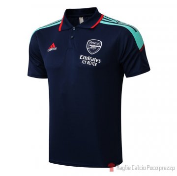 Maglia Polo Arsenal 22-23 Azul Maglia Polo Arsenal 22-23 Azul