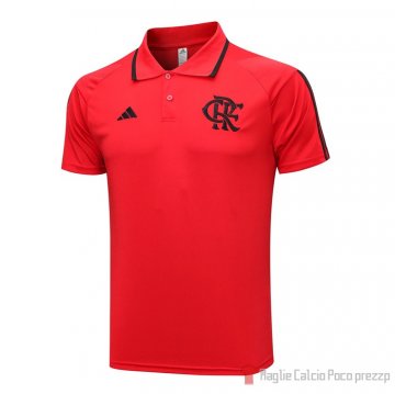 Maglia Polo Del Flamengo 23-24 Rojo Maglia Polo Del Flamengo 23-24 Rojo